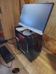 PC z Q9550, AMD Radeon 6790, 8GB RAM + monitor 24" AOC + peryferia