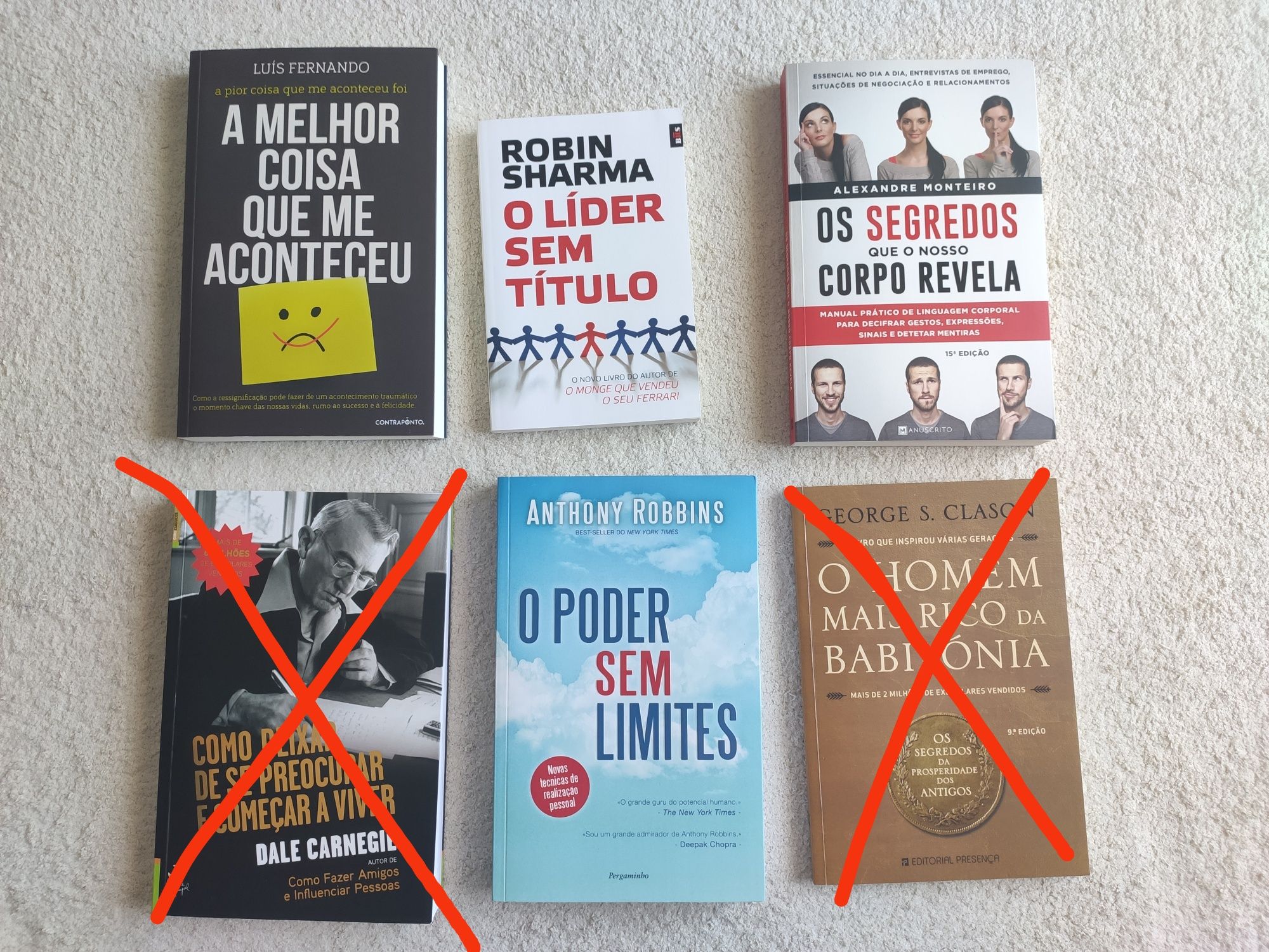 Livros de desenvolvimento pessoal