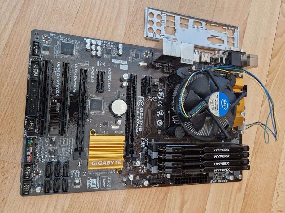 Intel i7-4790 4ghz/охлад/Материнка Бистрий комплект 8потоків