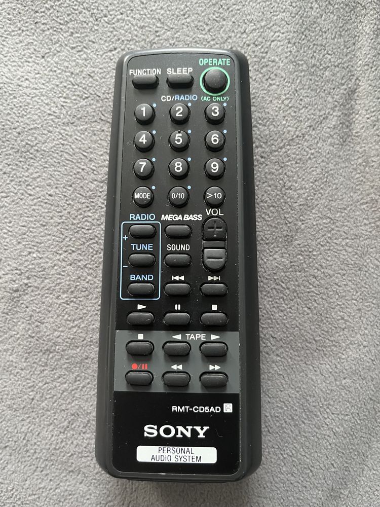 Pilot Sony RMT-CD5AD audio oryginał