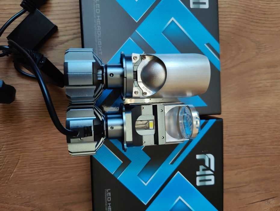 Мини BI-LED линзы H4 F40  Ціна за пару лед линзы лампы н4