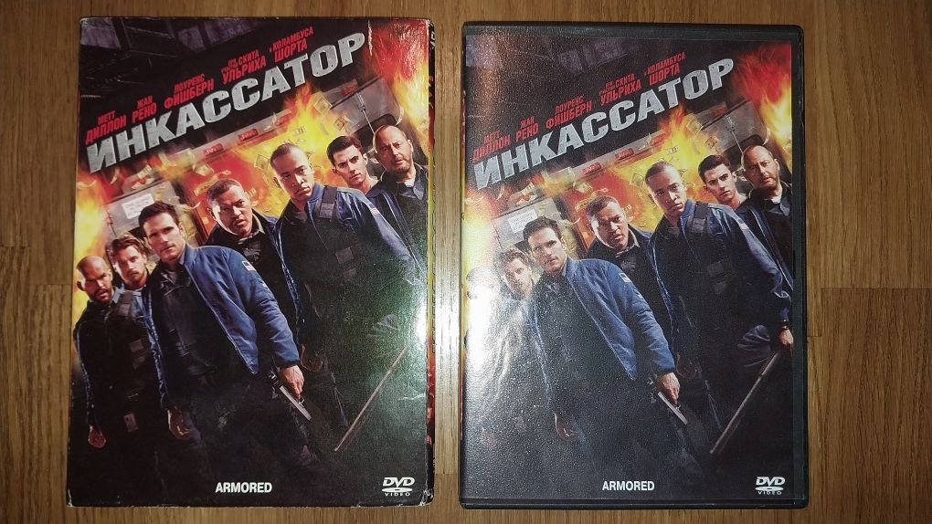 DVD Эффект бабочки 3, Инкассатор - за 30 грн 2 диска