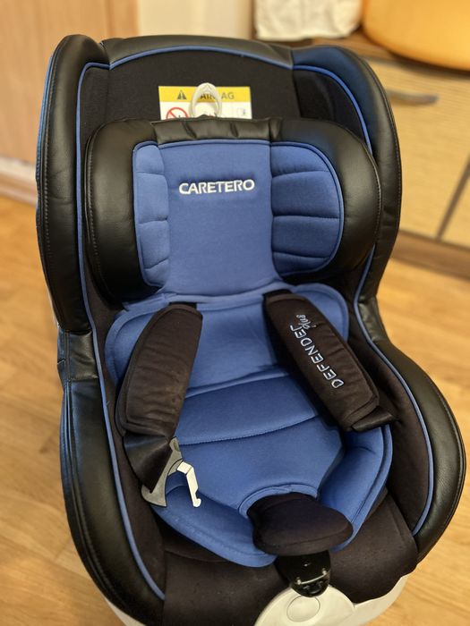 Fotelik samochodowy Caretero Defender Plus Isofix Niebieski 0-18Kg