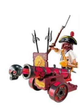 Playmobil- pirata com canhão interativo- embalagem selada