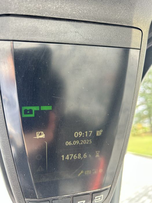 Linde E12 386 triplex 4.65m 2020 r. E14 wózek widłowy