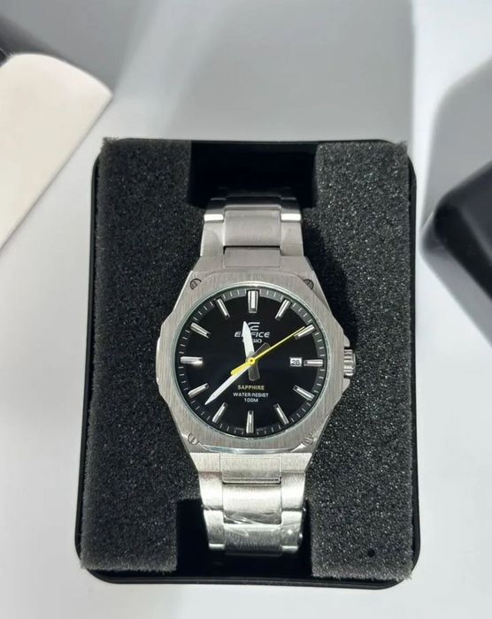 Мужские элегантные часы Casio Edifice EFR-S108D Наручний годинник
