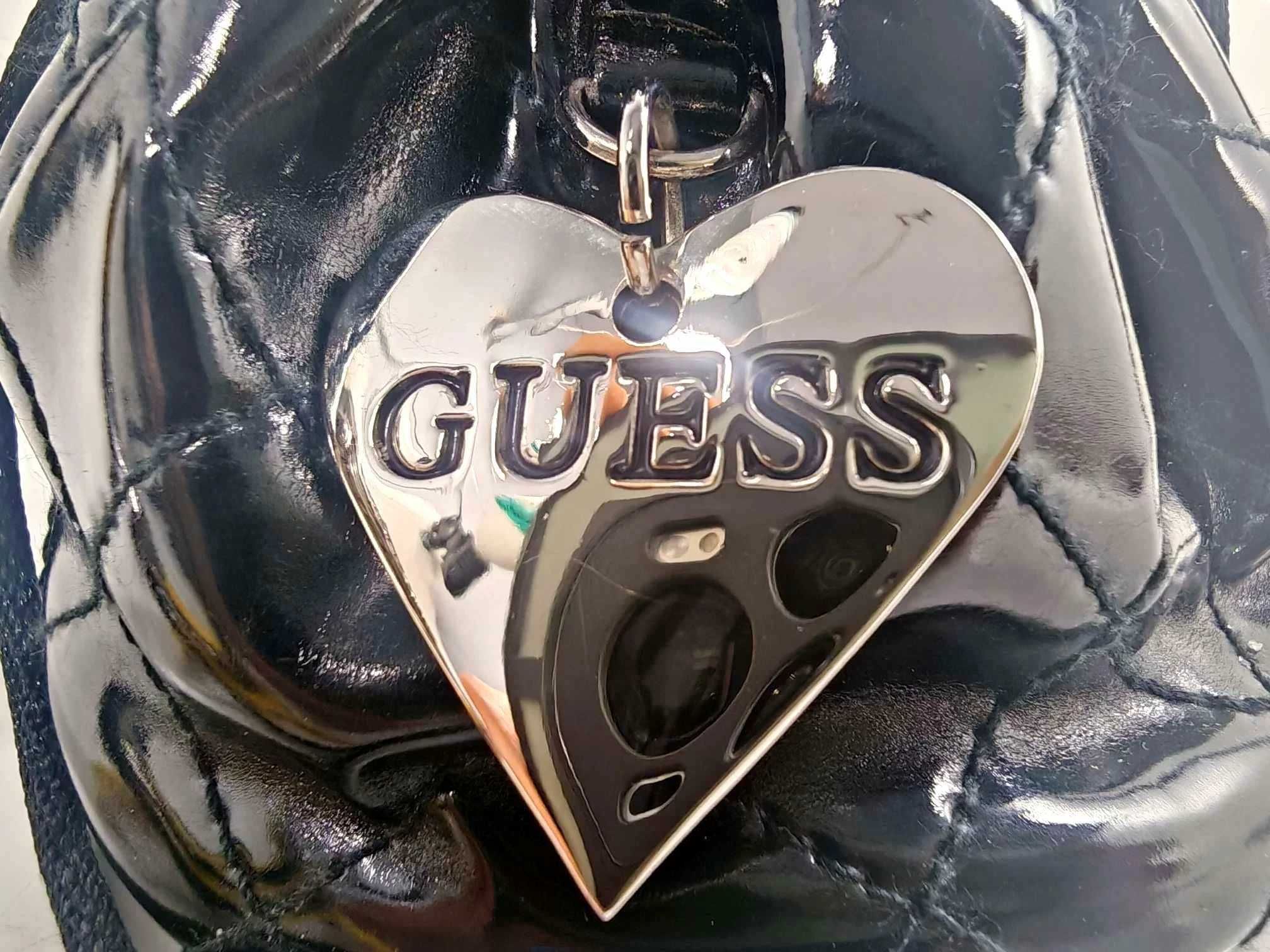 damski srebrny zegarek guess w0403l1 z etui