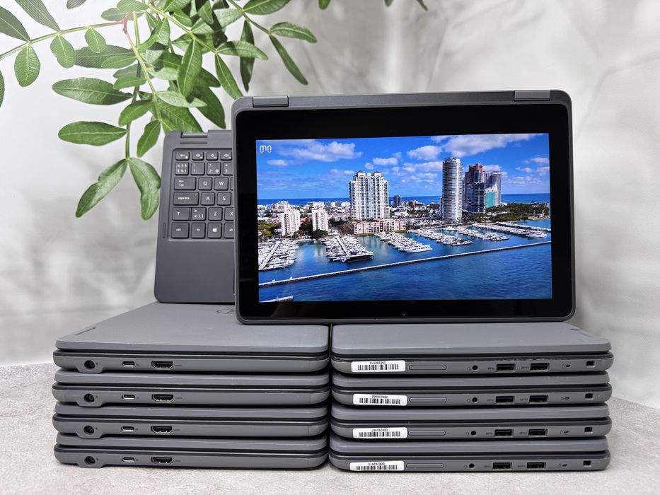 10 шт Dell Latitude 3120 /Сенсор 360°/4 ядра/N6000/4/128/Трансформери