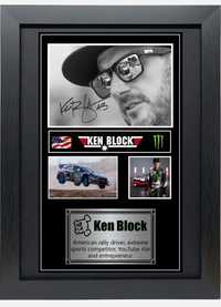 Quadro de tributo a Ken Block