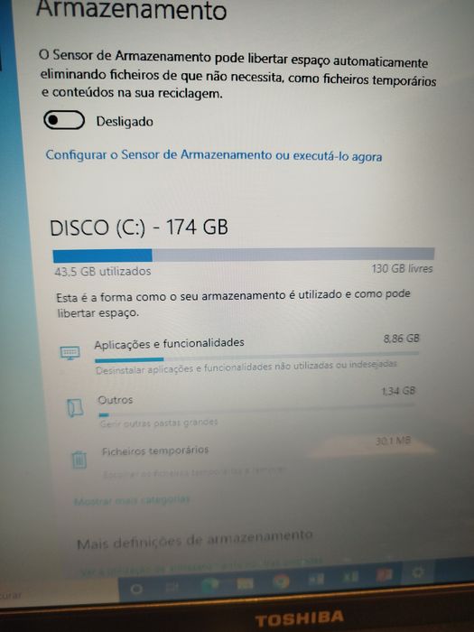 PC portátil Toshiba