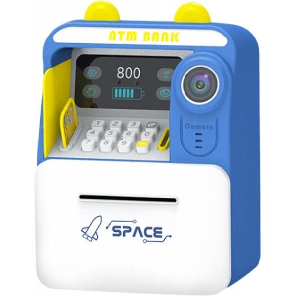Дитячий сейф скарбничка, мелодії, підсвічування,карта, імітація камери