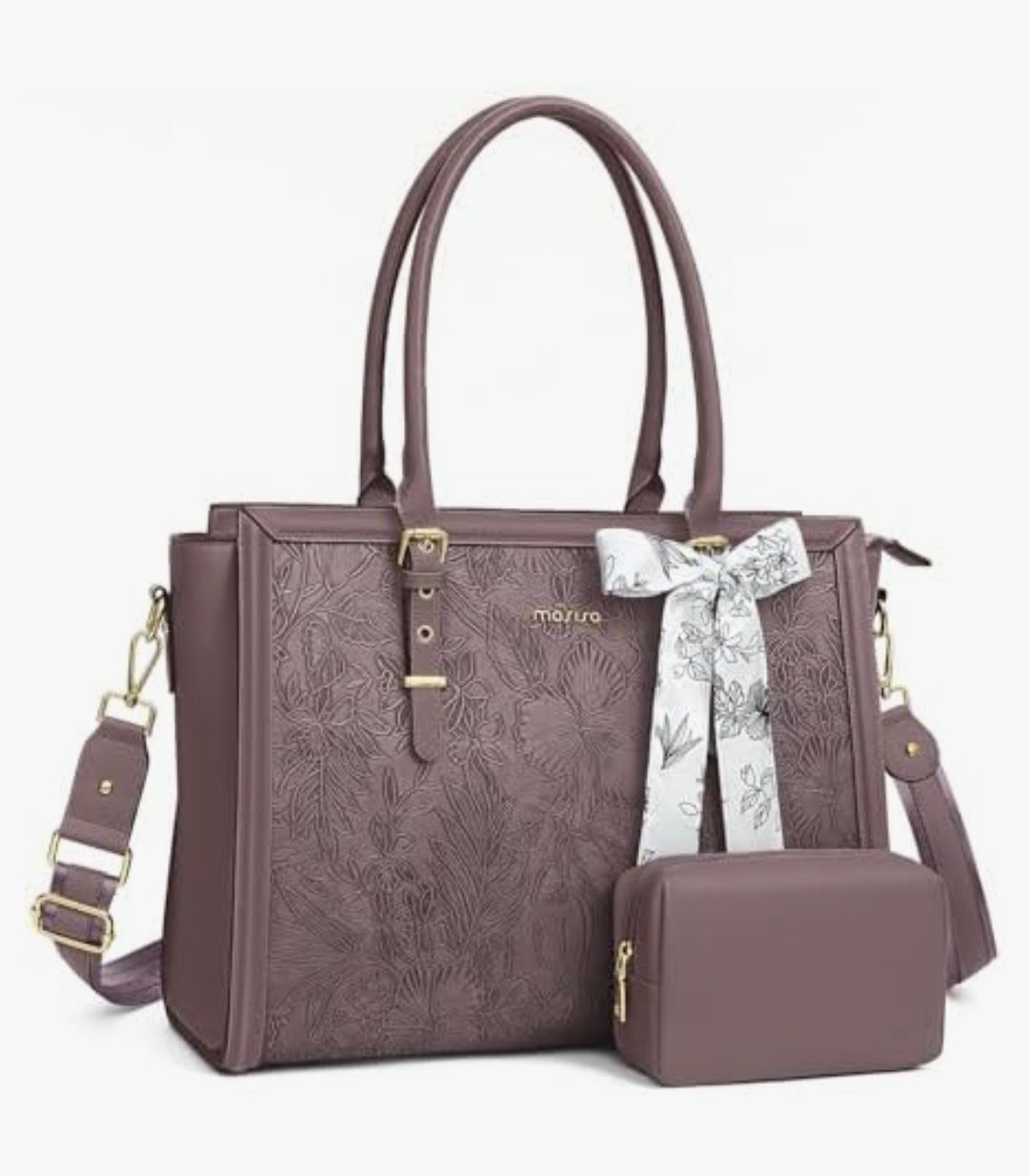Mosiso elegancka funkcjonalna torba na laptopa