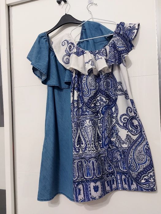 Zestaw dwie sukienki hiszpanki  r.XS/S 34/36