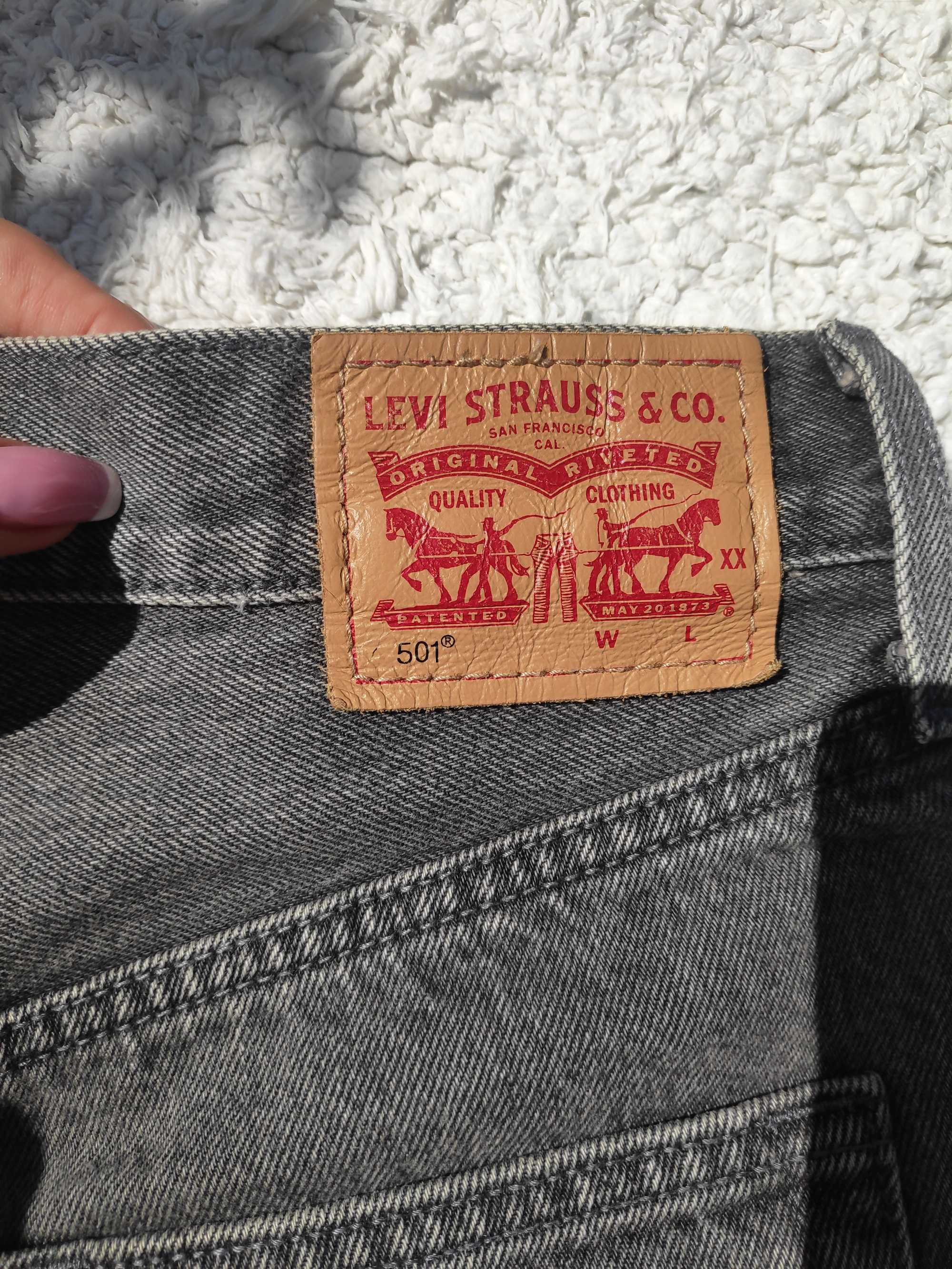 Spodenki Levi's 501 szare