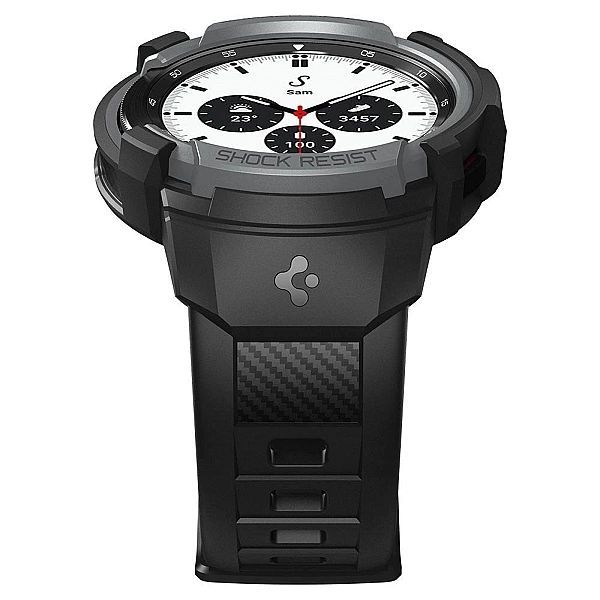 Etui z paskiem Spigen Rugged Armor Pro na Samsung Galaxy Watch 4 Class