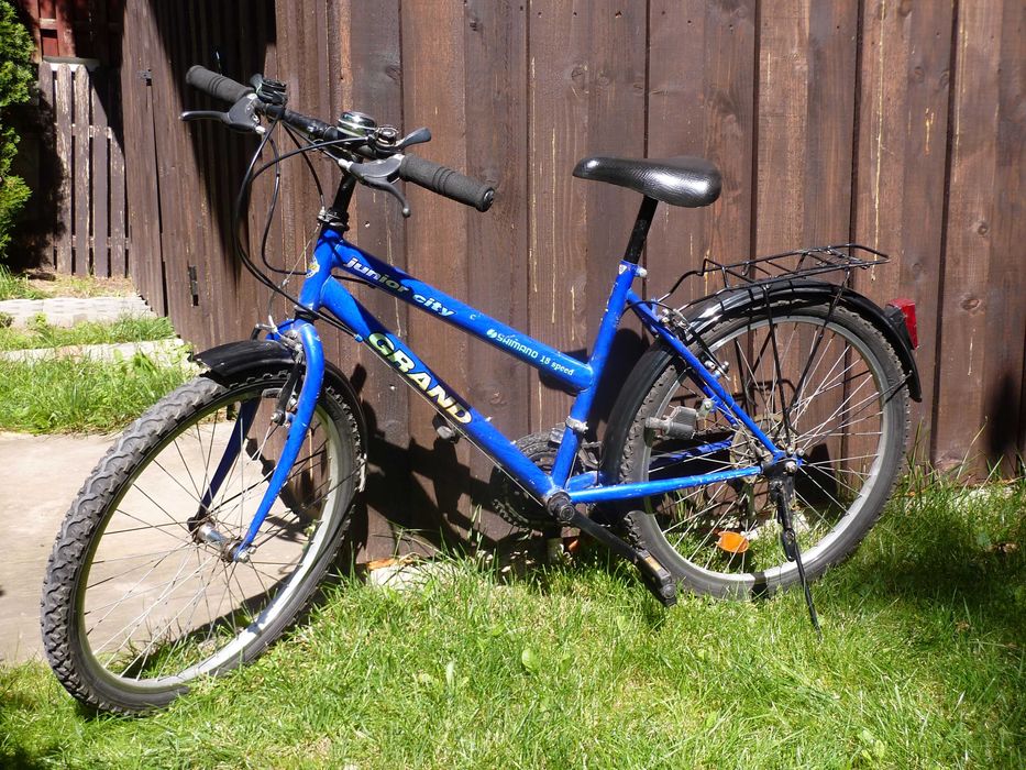 Rower młodzieżowy 24" np. na dojazdy do  - kask gratis!