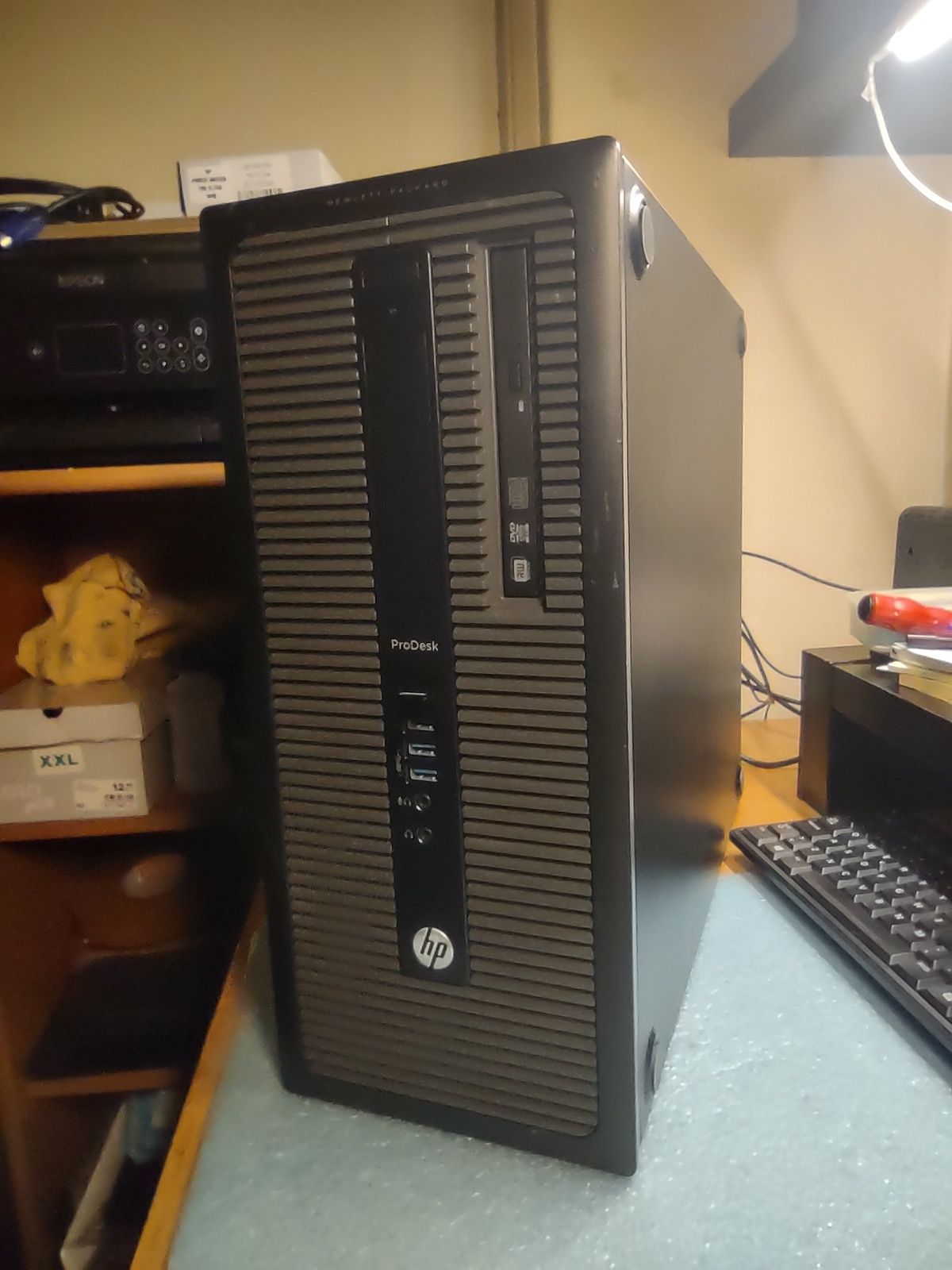 HP prodesk 600 G1 .i5 4590 3.30ghz.disco ssd 500gb. 32gb RAM .gtx1650