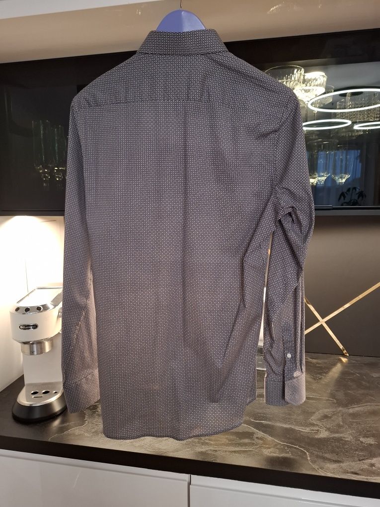 Pako lorente, koszula, męską koszula, wzór, slim fit, M, L, bawełna,