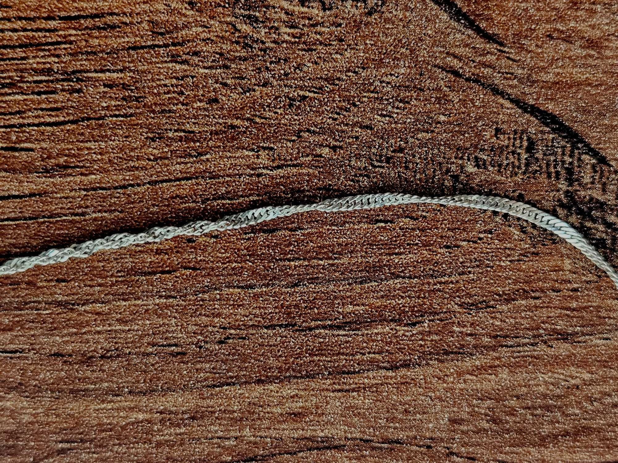 Łańcuszek srebrny drobny, 50 cm