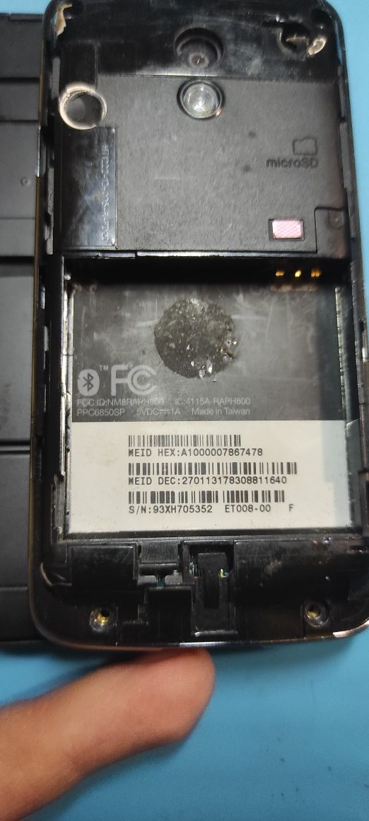 Samsung SCH - 8500 CDMA, Nokia 501, HTC tocuh pro