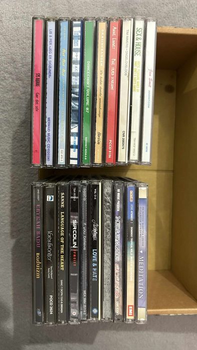 Zestaw płyt cd używane