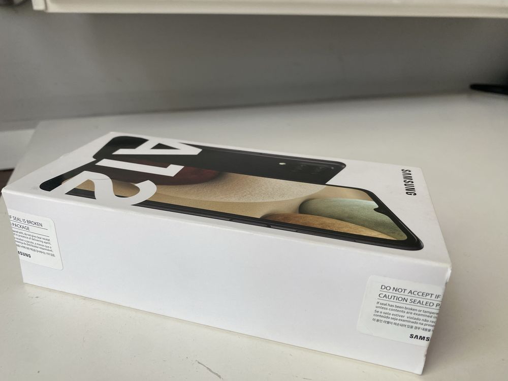 Samsung galaxy A12 Black 64 GB NOVO
