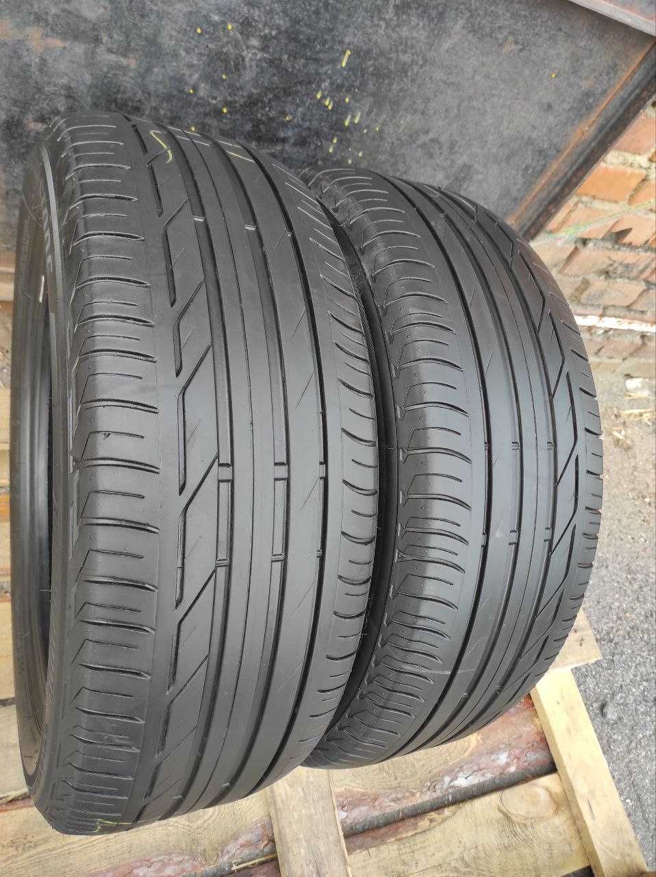 Bridgestone Turanza T001 225/50r18 2шт, 19год, 5,2мм, ЛЕТО из Германии