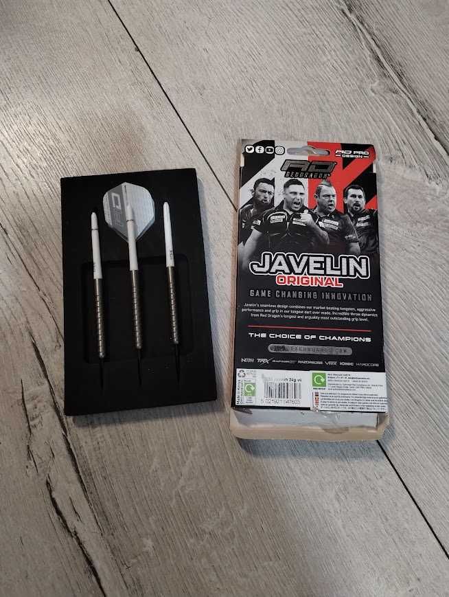 Rzutki Lotki Red Dragon Javelin  24g wolframowe 3 sztuki
