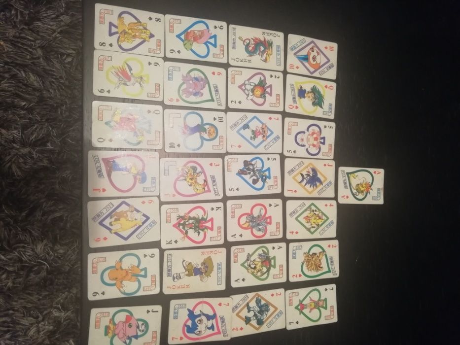 53 Cartas de Digimons