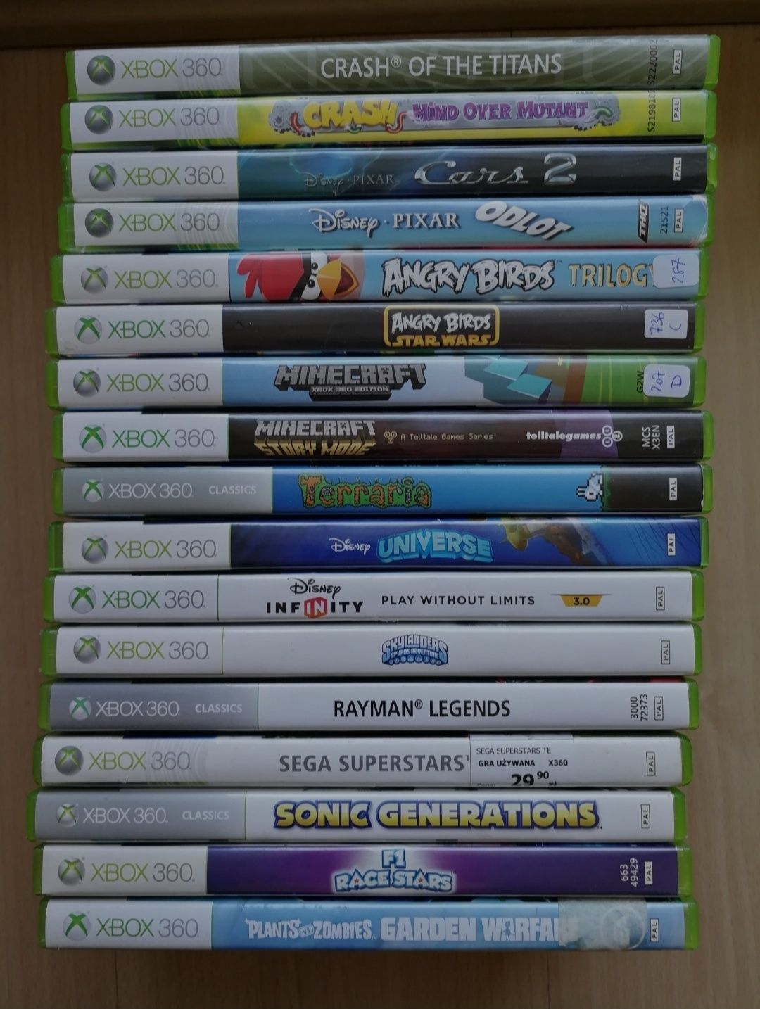 Gry xbox 360 / Lego Crash GTA 5 Sonic Forza Need for speed / Kinect