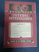 Programa XIX PORTUGAL vs Espanha 1947 Futebol -Magazine Internacional