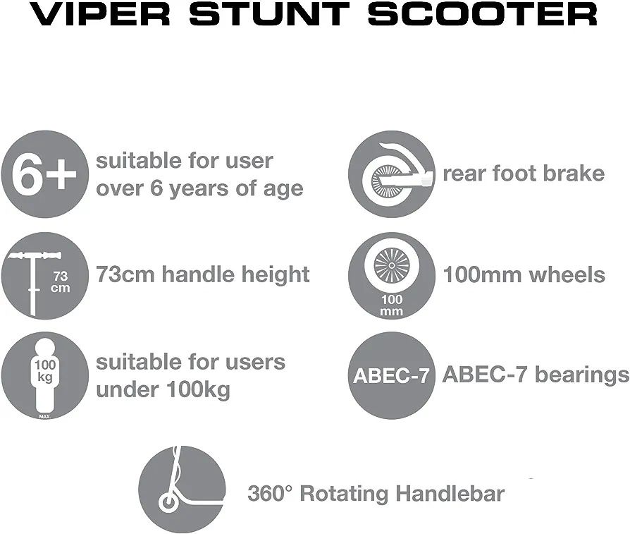 Hulajnoga wyczynowa EVO Viper-93-