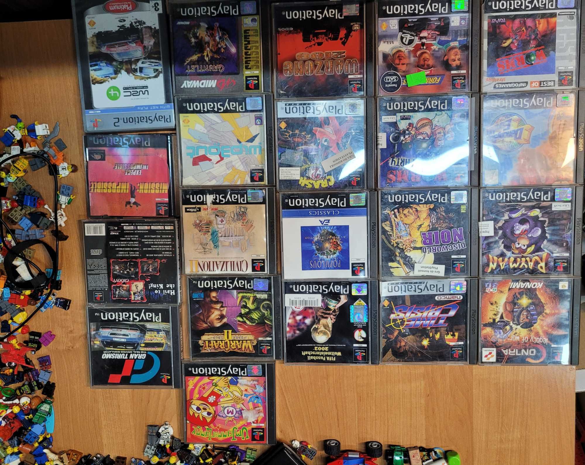 Kolekcjonerska Konsola PlayStation 1 Cały Zestaw