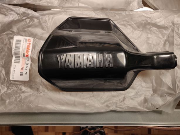 Proteções de punhos Yamaha originais para XT 600 e XTZ Teneré