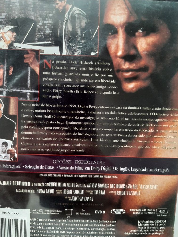 DVD "A Sangue Frio"