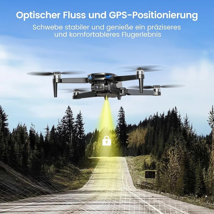 DEERC D65 – Dron z Kamerą 4K, 2-Axis Gimbal, GPS i 5G