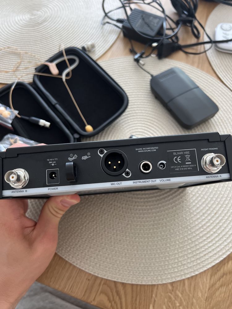 Shure BLX14R/MX53 H8E