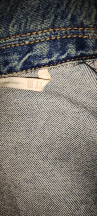 Kurtka jeansowa długa