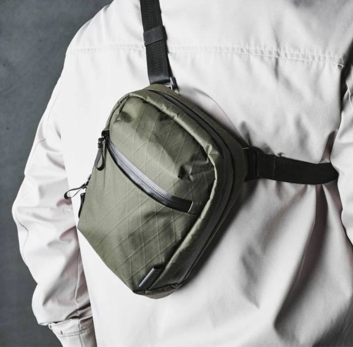 Сумка слінг ALPAKA Vertical Sling Dark Green