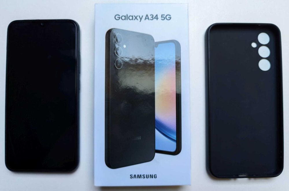 Samsung Galaxy A34 5G czarny stan idealny