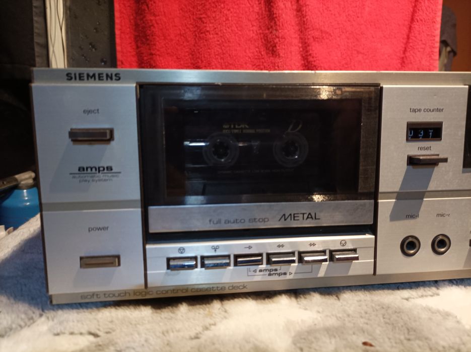 Deck/magnetofon Siemens RC 300.