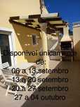 T1 - 4 /5 pessoas Altura churrasqueira, terraço,100 metros da praia .