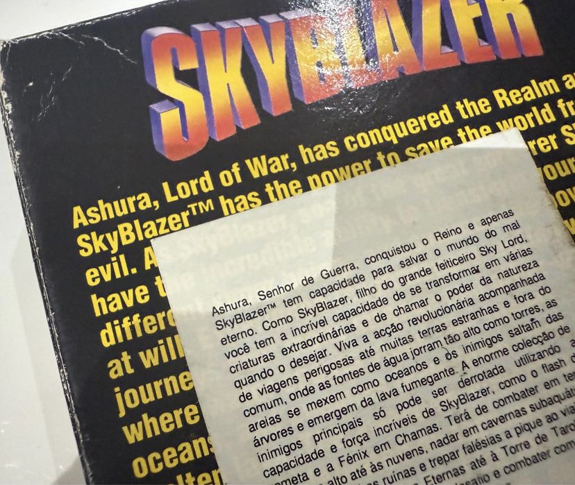 Skyblazer Snes (super nintendo)