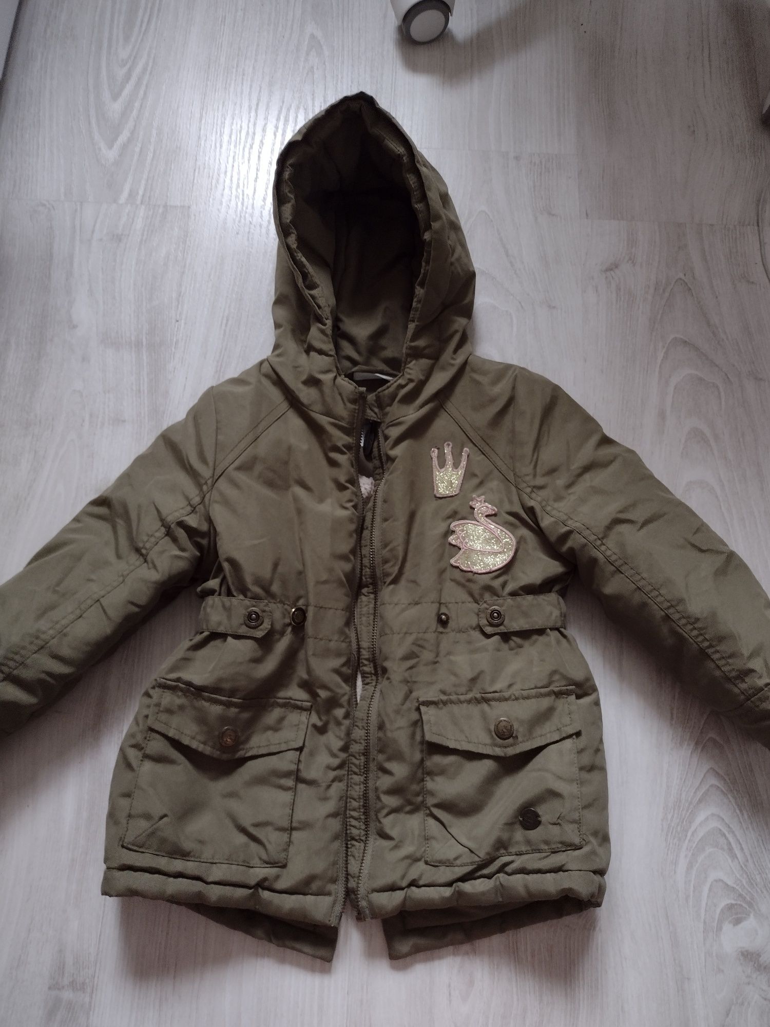 Zimowa kurteczka coccodrillo parka 98 khaki