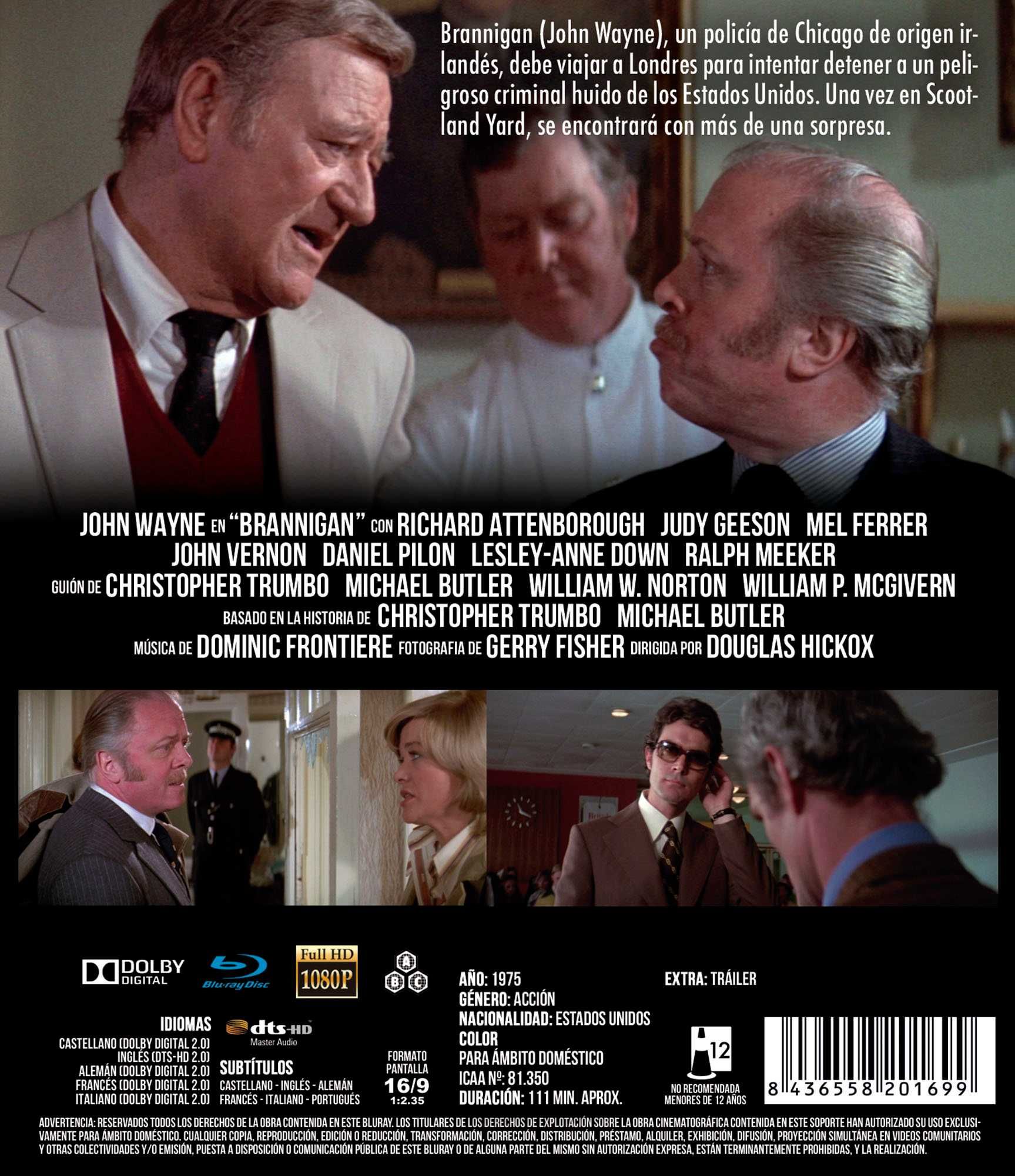 Brannigan/Brannigan (Blu-Ray)-Importado
