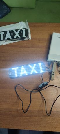 Табличка  taxi led usb