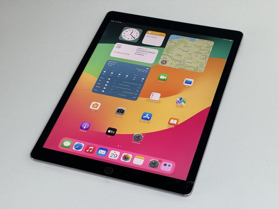 iPad Pro 12.9 2. gen. (A1670) - 64GB - pęknięty - faktura VAT 23%