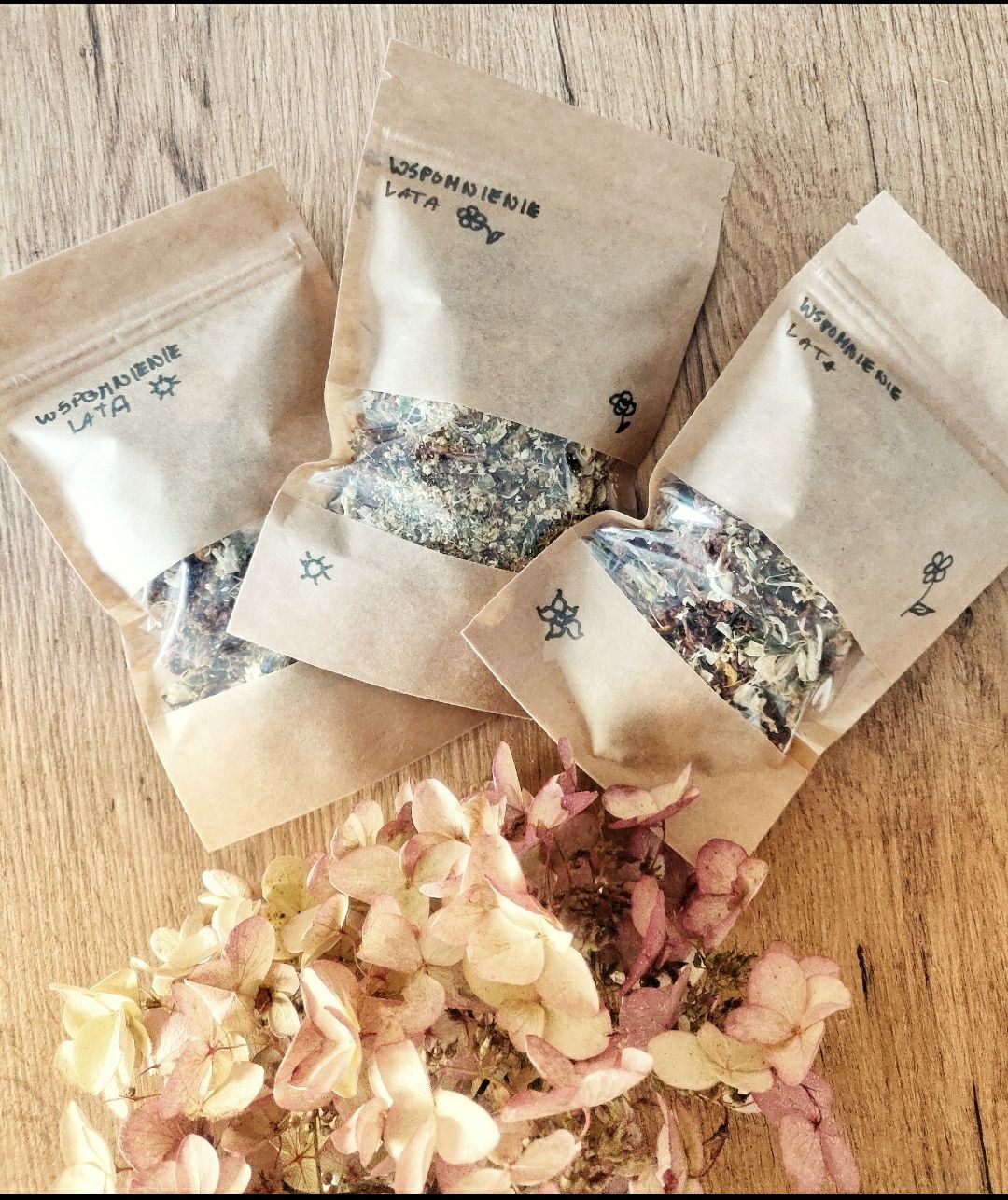 Herbatka Kwiatowa WŁASNORĘCZNIE robiona