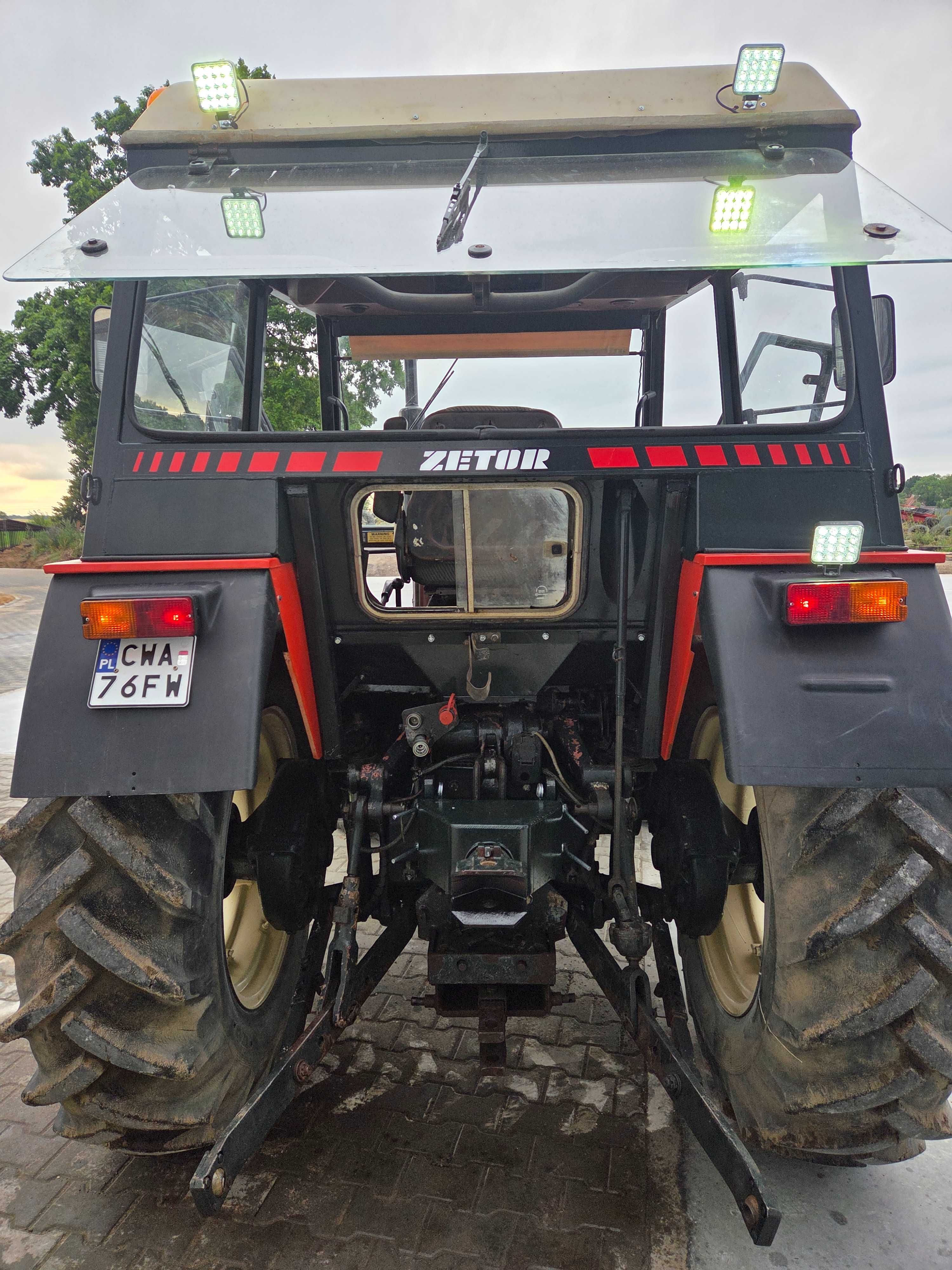 Zetor 7745 rewers, orbitrol nie  ursus, massey ferguson, case 7245