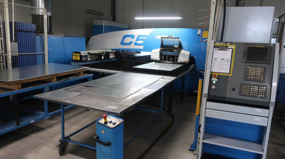 Wykrawarka hydrauliczna rewolwerowa C5 firmy FINN POWER